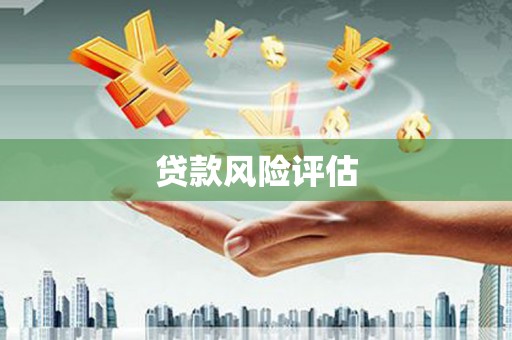 额敏贷款风险评估