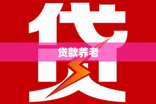 额敏贷款养老