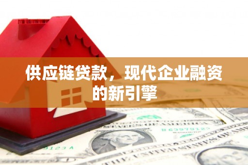 额敏供应链贷款，现代企业融资的新引擎