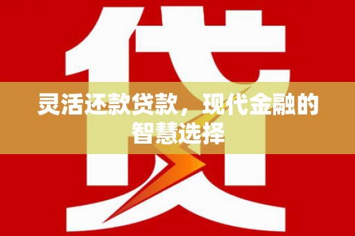 额敏灵活还款贷款，现代金融的智慧选择