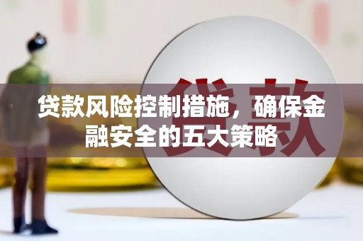 额敏贷款风险控制措施，确保金融安全的五大策略