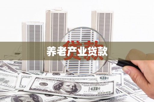 额敏养老产业贷款