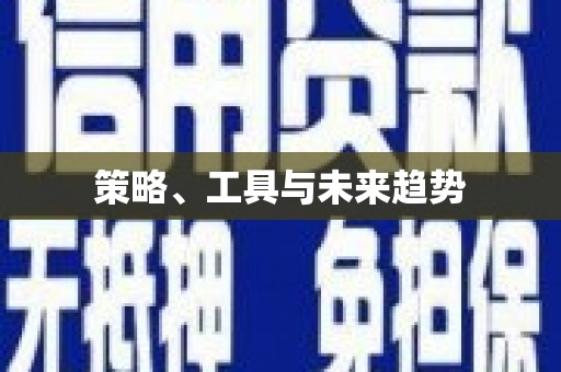 额敏策略、工具与未来趋势