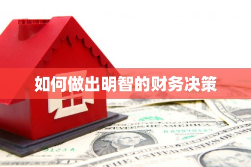 额敏如何做出明智的财务决策